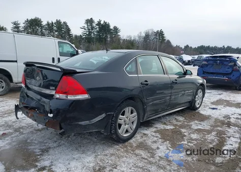 2011 Chevrolet Impala Lt из США, поврежденный, VIN 2G1WB5EK6B1129324